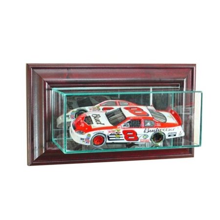 PERFECT CASES Perfect Cases WMSNSCR-C Wall Mounted 1-24th Nascar Display Case; Cherry WMSNSCR-C